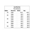 thumbnail image 2 of JMS Just My Size by Hanes Women's Plus Size 2 Pocket Pull On Pants, Single and 2 Pack, 2 of 7