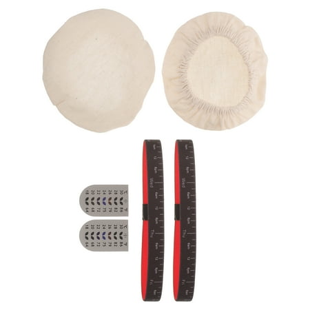

Fermentation Tank Accessories Sourdough Starter Jar Kit Yeast Date Marking Band Cloth Cover 10.00X10.00X1.00CM