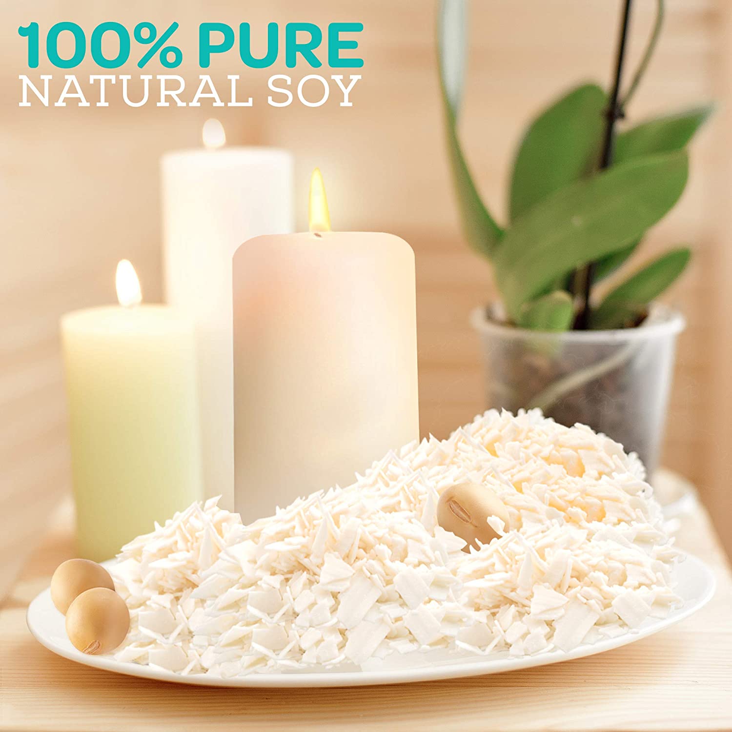 100 Natural Soy Wax For Candle Making, For Personal at Rs 230/kg