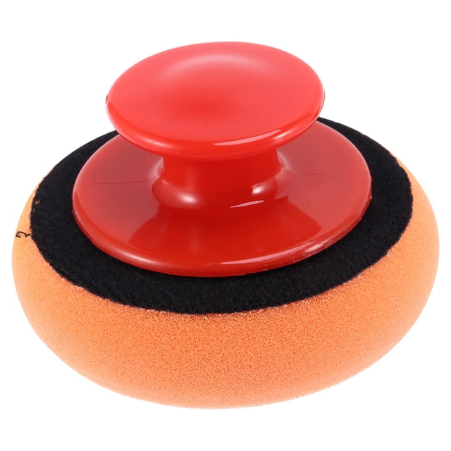 6 Piezas / Juego Almohadilla de Lavado AutomóViles Kit Espuma Limpieza con Esponja Almohadillas Aplicadoras Microfibra Manejar Agarre Estilo Coche