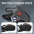 thumbnail image 3 of Bolsa de pierna impermeable para motocicleta, riñonera de viaje táctica para hombre y mujer, cinturón de muslo, bandolera Hum, 3 of 5