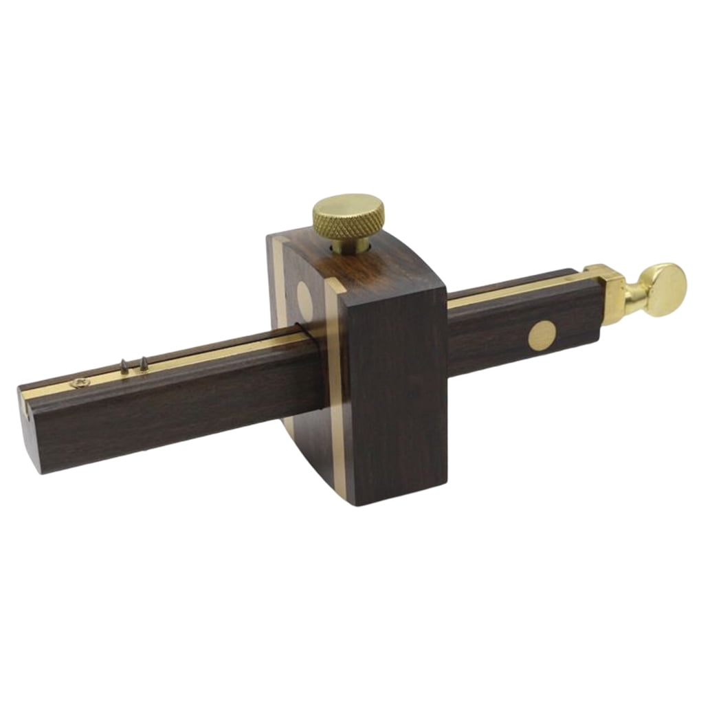 Mortise Gauge Wooden Square Brass Screw Type Head Marking Gauges Multi