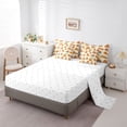 thumbnail image 5 of Erosebridal Kawaii Capybaras Bedding Comforter Set 7pcs For Children Boys Girls,Cute Animal With Funny Food Queen Bedding Sets For Kids,Lightweight Room Decor, 5 of 6
