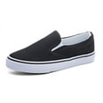 thumbnail image 2 of Women's Slip on Shoes Canvas Sneakers Loafers Non Slip Shoes Low Top Casual Shoes, 2 of 9