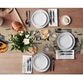 thumbnail image 3 of Halloween Table Runner, Halloween Crow and Retro Backgound Rustic Table Runner for Holiday Birthday Party Kitchen Dining Table Home Decor, 18x72in, 3 of 8