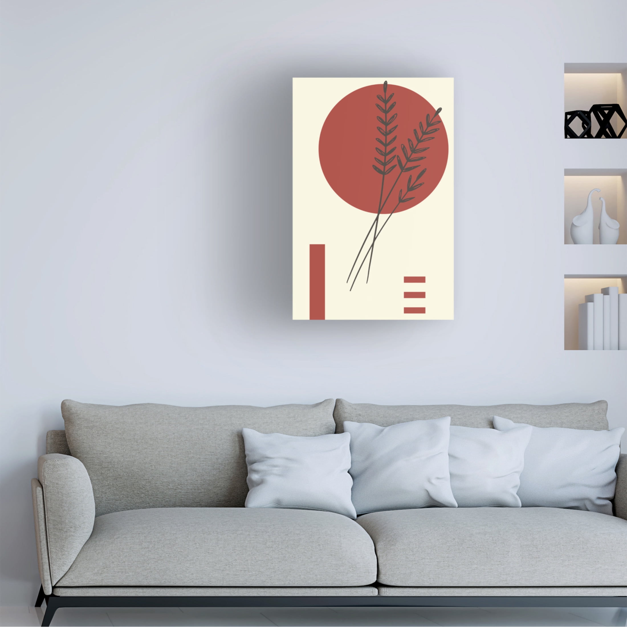 Trademark Fine Art jay stanley Boho Botanicals 2 Canvas Wall Art