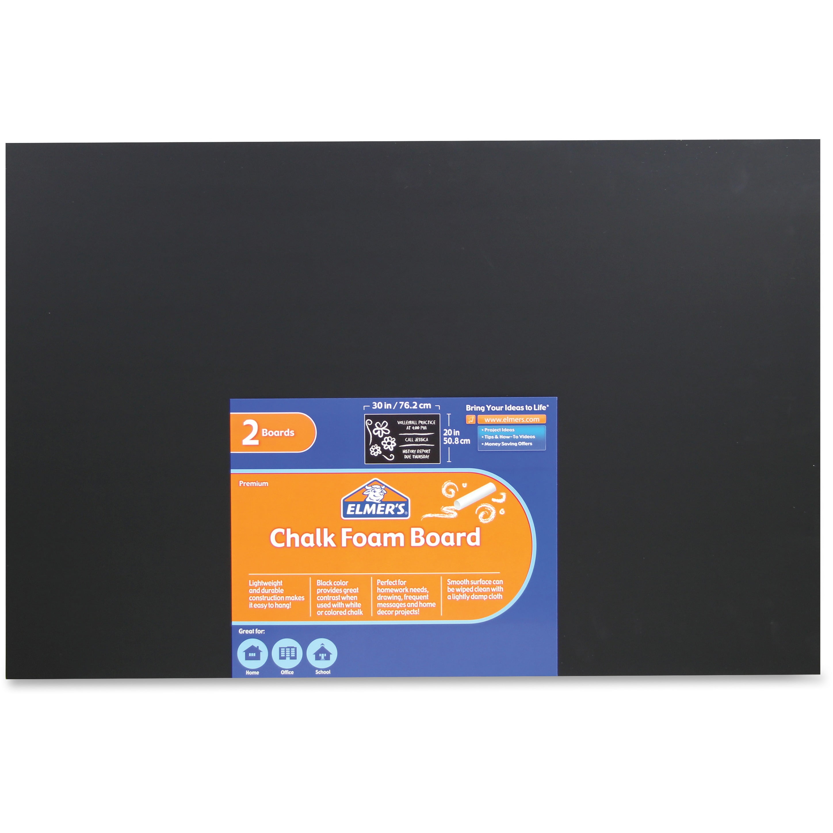 Elmer's Chalk Foam Boards, 2 / Pack (Quantity)