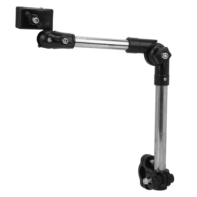 Support de Parapluie, Support de Parapluie de Vélo en Acier Inoxydable à Hauteur Réglable, Pratique et Rotatif pour Poussettes, Fauteuils Roulants, Chariots, Voituresttes de Golf