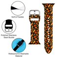 thumbnail image 3 of Compatible Con Apple Watch De Hojas Otoñales Florales De 38/40/41/42/44/45 Mm Para Mujeres Y Hombres, Silicona Suave, Regalos De Acción De Gracias, Decoraciones, Pulsera De Repuesto Para Iwatch Series, 3 of 5