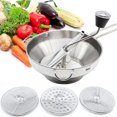 thumbnail image 2 of Wenburg Passing Device I Passing Mill Made Of Stainless Steel, Incl. 3 Sieve Inserts. Dishwasher Safe. Sieve For Straining Fruit And Vegetables (19.5, 2 of 4