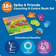 Learning Resources Spike and Friends Counting & Colors Book Set -Toddler Activities, Color Teaching Toys, Age 18 Months+