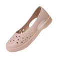 thumbnail image 2 of Women's Slip-On Work Shoes Hollow-Out Waterproof Breathable Flats for Nurses & Casual Wear, 2 of 3