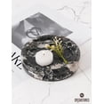 thumbnail image 2 of Radicaln Marble Jewelry Dish 5 Inch Handmade Black Trinket Dish Ring Holder, Aesthetic Room Decor for Women, Decorative Candle Plate, Key Bowl for Vanity, 2 of 7