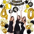 thumbnail image 5 of Decoraciones de 40 años para él hombres felicitaciones por el 40 cumpleaños fiesta globos decoraciones 40 años 40 cumpleaños decoración 40 cumpleaños mujeres ella, 5 of 5