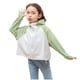 thumbnail image 1 of Penkiiy Chicas Chicas Camisa de manga larga Protección solar Capucha Ligera Entrenamiento atlético Suéter Top Rash Guard para niños 4 Años Verde, 1 of 5