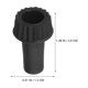 thumbnail image 2 of unbranded 10Ud Perillas Para Interruptor De Para Lámparas De Y Color Negro, 2 of 7