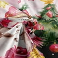 thumbnail image 4 of Grtuspr Merry Christmas Shower Curtain Pink Xmas Ball Cute Snowman Shower Curtain White Winter Snowflake Bathroom Shower Curtain Sets with Hooks Small Waterproof Washable Fabric, 72X72in, 4 of 5