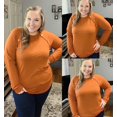 thumbnail image 4 of CASSIE LIZ Plus Size Tops Long Sleeve Womens Shirts Fall Sweatshirts Fashion Tee Loose Fit Tunics Winter Blouses Casual Pullovers Solid/Tie Dye/Floral/Buttons (XL-5XL), 4 of 6
