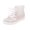 Clear, variant on EKVAHL Women's Lace Up Ankle Rain Boots, Transparent Waterproof Rubber Lightweight Slip Resistant Booties, Clear Summer Outdoor Walking Water Shoes Pink