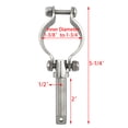 thumbnail image 3 of Scienceny Barco pequeño eje Rowlock barcos resistentes Oarlock Durable Paddle accesorios accesorios yates marinos piezas de repuesto reparación Bombillas para automóviles, 3 of 6