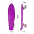 thumbnail image 3 of Patineta Cruiser Penny Morado Reposapiés Antiderrapante LAVIGA Plástico Resistente, 3 of 7