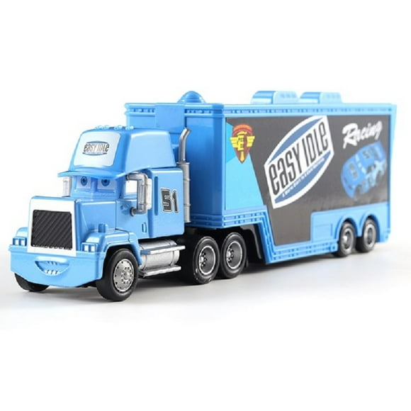 Dinoco Lightning McQueen Truck Cars Pixar Mack racer Disney Racing Chick Hicks Model King Children Toy Collection Birthday Gift