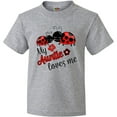 thumbnail image 3 of Inktastic My Auntie Loves Me with Cute Lady Bugs Youth T-Shirt, 3 of 5