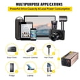 thumbnail image 4 of VEVOR Pure Sine Wave Inverter, 3000w Power Inverter, DC 12v to AC 110v Car Inverter, with LCD Display, 5v USB Port, AC Outlets (GFCI) Power Converter, for Car, RV Truck,Solar System,Travel Camping, 4 of 9
