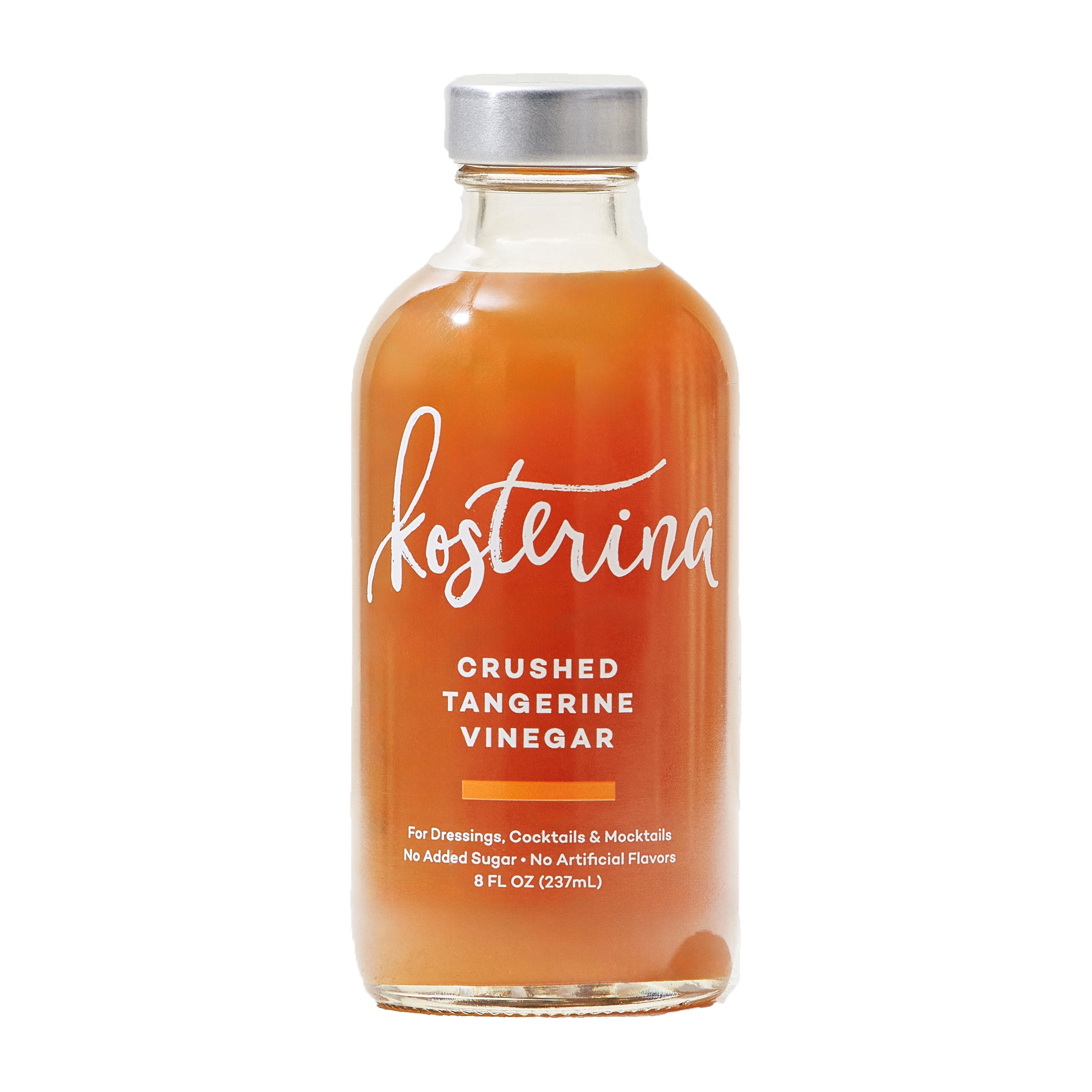 (6 pack) Kosterina Crushed Tangerine Vinegar, 8 fl oz