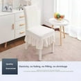 thumbnail image 2 of Dining Chair Covers, Universal Stretch Dining Room Chair Covers with Skirt, Removable Chair Slipcover for Kitchen Wedding Party Banquet Cover-Waterproof Plaid, 2 of 8
