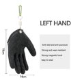 thumbnail image 1 of Guantes de pesca antideslizantes, protección de mano contra pinchazos, raspadores, pesca profesional, guantes de caza de látex, izquierda/derecha, 1 of 4
