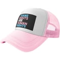 thumbnail image 1 of Trans Rights are Human Rights Mesh Back Trucker Cap Baseball Cap, 1 of 8