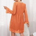 thumbnail image 3 of Vestido de mujer, vestido de mujer, vestido midi de una pieza, vestido informal, tecnología innovadora, 3 of 5