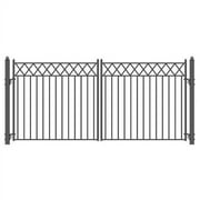 ALEKO Imitation Iron Steel Driveway Gate, Stockholm, 14'