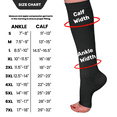 thumbnail image 4 of Graduated Compression Stockings for Women and Men 20-30mmHg - Black, Medium, 4 of 9