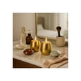 thumbnail image 3 of Decorative Small Mushroom Scented Candles for Men or Women - Stylish Votive Candle with Lid for Outdoor and Indoor - Whimsical Decor for Living Room, Bedroom, or Bathroom - Set of 2, 5", Gold & Brown, 3 of 11