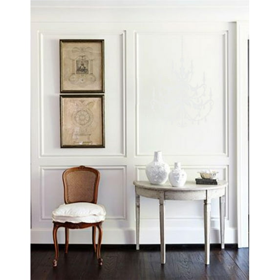 Large Antique Design Vinyl Chandelier Wall Decal Art