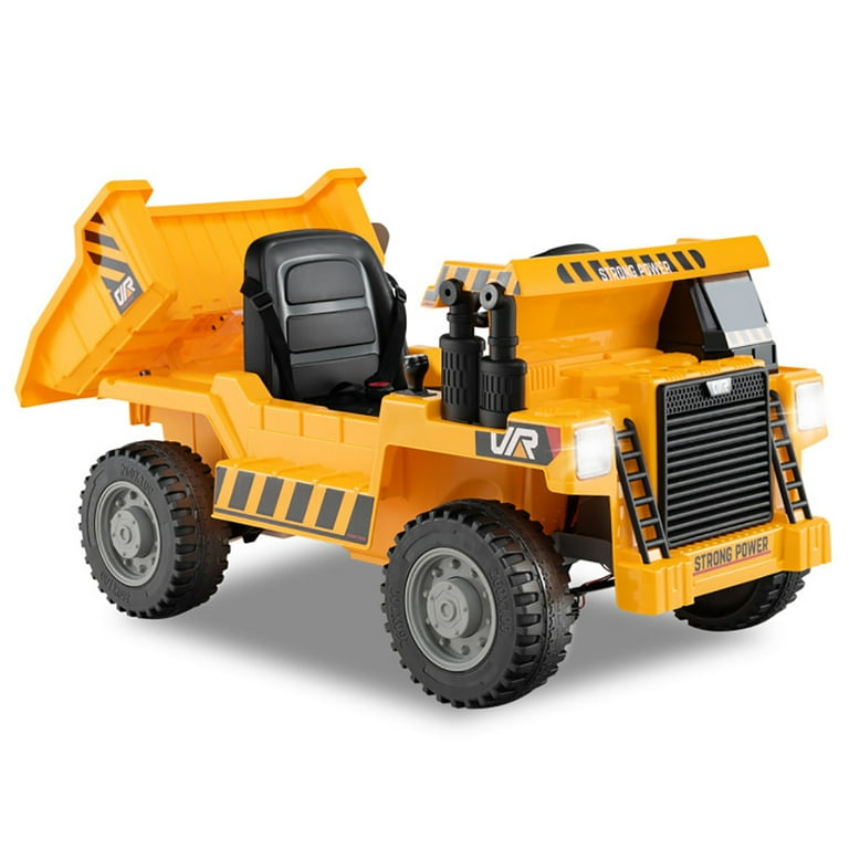 CIPACHO Kids Ride on Dump Truck 12V Ride on Car with Electric Dump