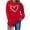 01 Red 4, variant on Sweatshirt for Women Loose Valentines Day Heart Print Hoodies Trendy Long Sleeve Pullover Comfort Colors Graphic Sweatshirts