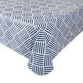 thumbnail image 4 of Navy Grid Vinyl Tablecloth 60x84, 4 of 4