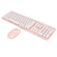 thumbnail image 5 of Combo De Teclado Y Mouse Inalámbrico Keys, 104 Teclas Retro 2.4G Ratón De Teclado Inalámbrico Con Teclas Redondas Y Teclado Numérico, 5 of 8