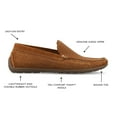 thumbnail image 5 of Thomas & Vine Mens Newman Tru Comfort Foam Moc Toe Slip-on Driving Loafer, 5 of 6