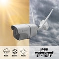 thumbnail image 4 of Camara Wifi Exterior Secucore Ip I1195CW 2k 5 Megapixeles Grabación Nube Y Sd, 4 of 5