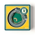 thumbnail image 3 of YouTheFan MLB Oakland Athletics 3D StadiumView Magnet, 3 of 4