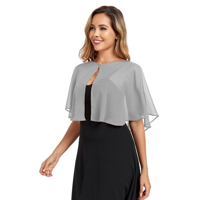 Pashminas y Chalinas para Mujer TONGFANTFL Gris Claro