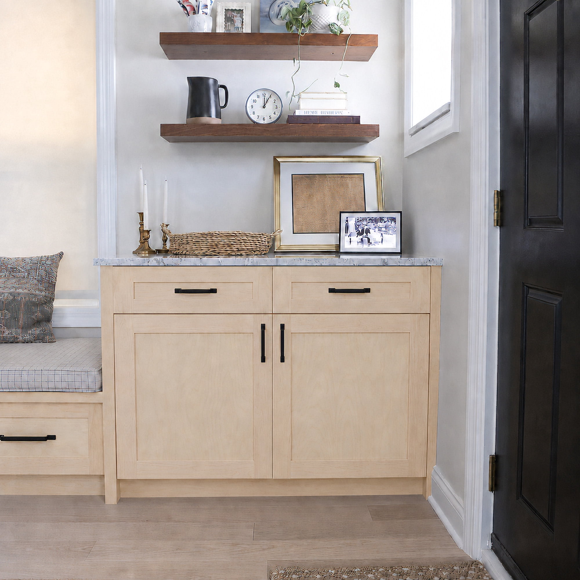 Design House Brookings Kitchen Base Cabinet, Unfinished Birch, 42"