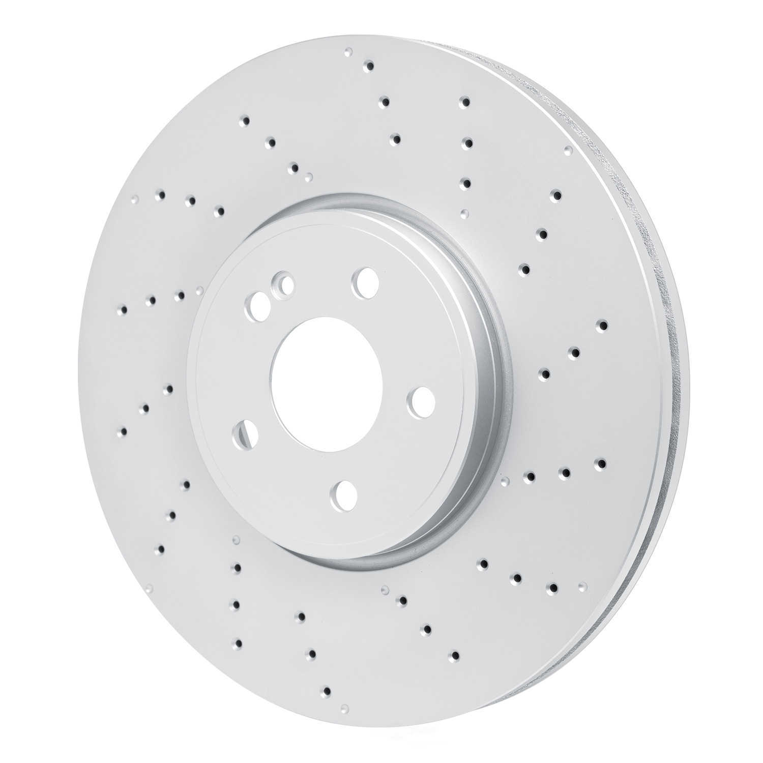 Dynamic Friction Company 920-63188 DFC Hi-carbon Alloy Geomet Coated Rotor - Drilled