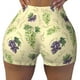 thumbnail image 2 of Fotbe Green And Purple Grapes Shorts Sin Costuras – Shorts Deportivos de Cintura Alta para Mujer, Elásticos para Gimnasio, Yoga, Running o Ciclismo-XX-Large, 2 of 8