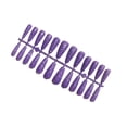 thumbnail image 2 of Soidarity Presione el diseño de uñas postizas Parche de manicura artificial Decoraciones terminadas Pulido Profesional Chica Herramientas de belleza para Arte de uñas Púrpura claro Soidarity CE012360-08B, 2 of 6