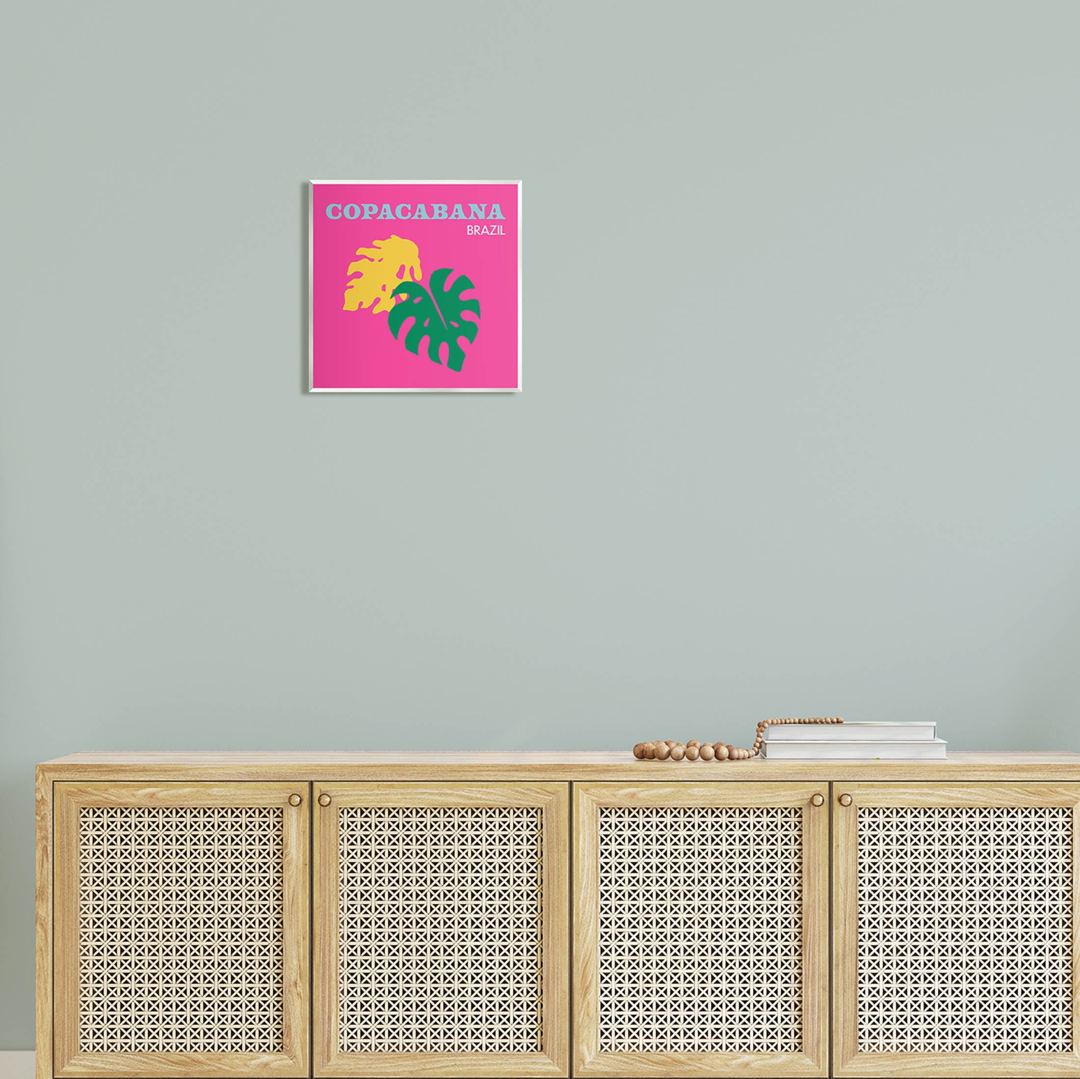 Stupell Industries Bold Copacabana Plant Leaves Graphic Art Unframed Art Print Wall Art, Design by The Saturday Evening Post